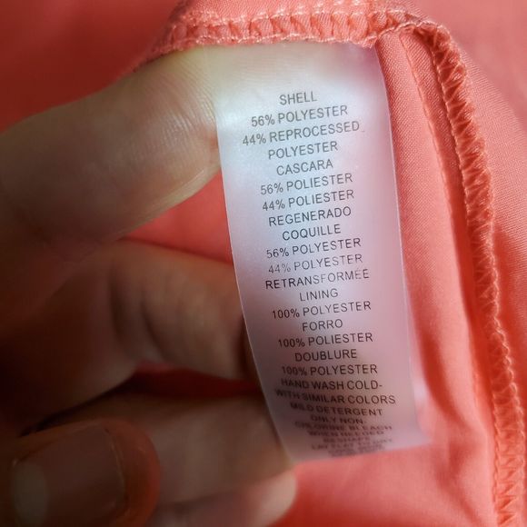 Vince Camuto Pleated Tiered  Flutter Sleeve Dress Size 16W - Picture 9 of 11